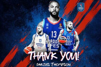 Anadolu Efes'te Thompson ile yollar ayrıldı!