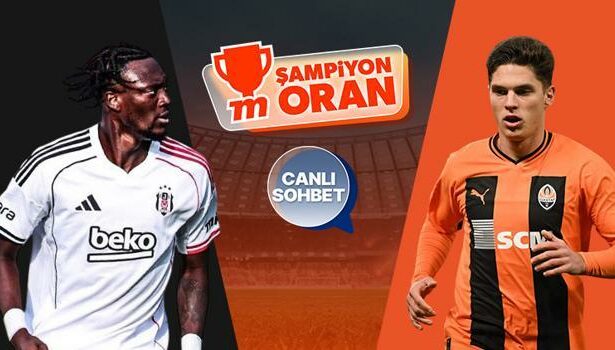 Beşiktaş, Shakhtar Donetsk'i konuk ediyor! Maçın heyecanı Canlı Sohbet ve Şampiyon Oranlar ile Misli'de