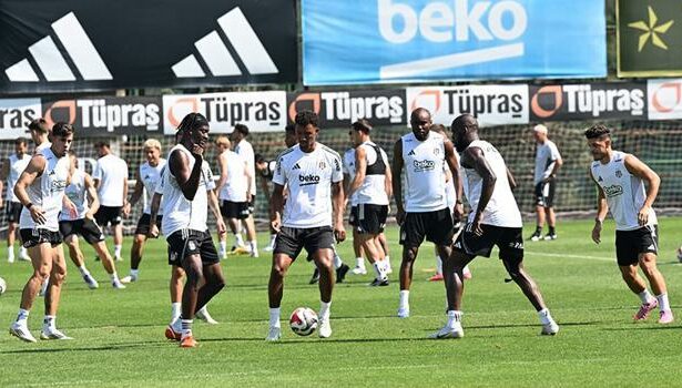 Beşiktaş, Shakhtar Donetsk maçının hazırlıklarını tamamladı