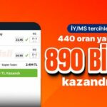Misli’de haftanın kuponu… İY/MS tercihleriyle 440 oran yakaladı, 890 bin TL kazandırdı!