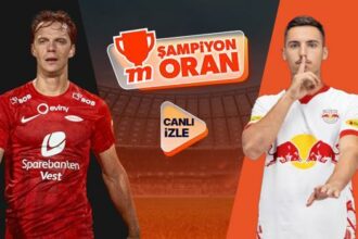 Şampiyonlar Ligi’nde Brann ile Salzburg karşılaşıyor! Maçın heyecanı Canlı Yayın, Canlı Sohbet ve Şampiyon Oranlar ile Misli'de