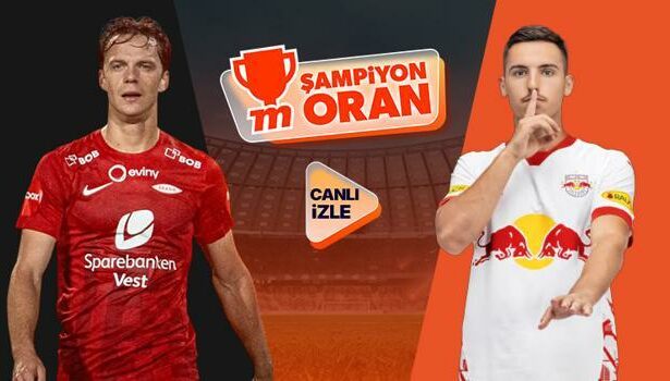 Şampiyonlar Ligi’nde Brann ile Salzburg karşılaşıyor! Maçın heyecanı Canlı Yayın, Canlı Sohbet ve Şampiyon Oranlar ile Misli'de