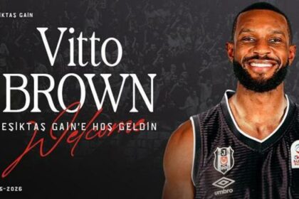 Vitto Brown, Beşiktaş GAİN’de!