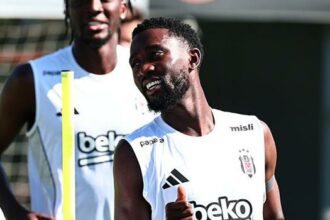 Beşiktaş’ın yeni transferi Ndidi ilk antrenmanına çıktı