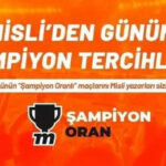 Fenerbahçe, Devler Ligi’ne bir adım uzaklıkta! Polonya grup liderliğinde favori… İşte Misli’den Günün Şampiyon Tercihleri