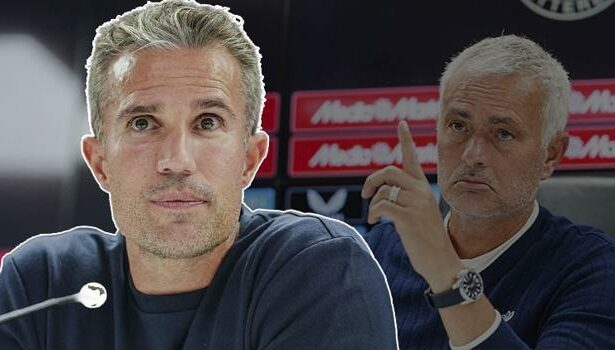 Robin van Persie'den Jose Mourinho'nun sözlerine sert yanıt: 'Ne olacağını göreceğiz!'