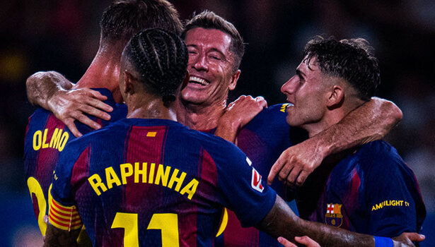 Barcelona, Valencia'yı 6-0'lık skorla devirdi!