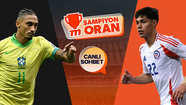 Brezilya ile Şili karşı karşıya geliyor! Maçın heyecanı canlı yayın, canlı sohbet ve Şampiyon Oranlar ile Misli'de