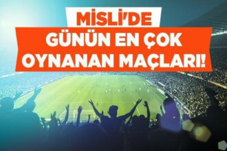 Kadınlar Şampiyonlar Ligi 3. tur karşılaşmaları başlıyor… İşte Misli’de Günün En Çok Oynanan Maçları
