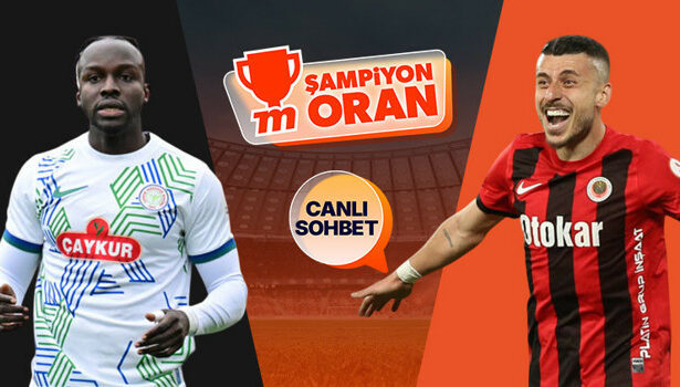 Süper Lig'de hafta Rize'de kapanıyor! Bu maçın heyecanı canlı sohbet ve Şampiyon Oranlar ile Misli'de