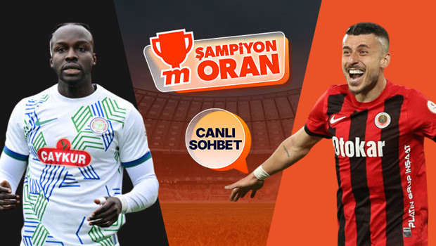 Süper Lig'de hafta Rize'de kapanıyor! Bu maçın heyecanı canlı sohbet ve Şampiyon Oranlar ile Misli'de