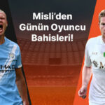 Erling Haaland Şampiyonlar Ligi’nde durdurulamıyor! Asist Sihirbazı Kevin De Bruyne’nin asist yapar oranı 3.15… İşte Misli’den günün oyuncu bahisleri