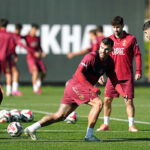 Galatasaray, Trabzonspor maçının hazırlıklarını sürdürdü