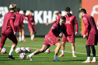 Galatasaray, Trabzonspor maçının hazırlıklarını sürdürdü