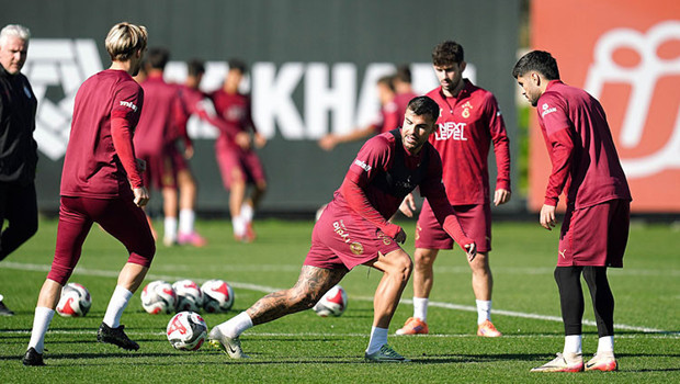 Galatasaray, Trabzonspor maçının hazırlıklarını sürdürdü