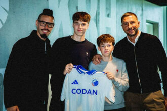 Marek Hamsik'in oğlu Chrstian Hamsik Kopenhag'a imza attı