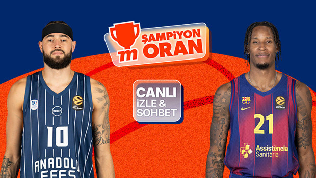 Anadolu Efes, EuroLeague'de Barcelona'yı ağırlıyor! Maçın heyecanı canlı yayın, canlı sohbet ve Şampiyon Oranlar ile Misli'de