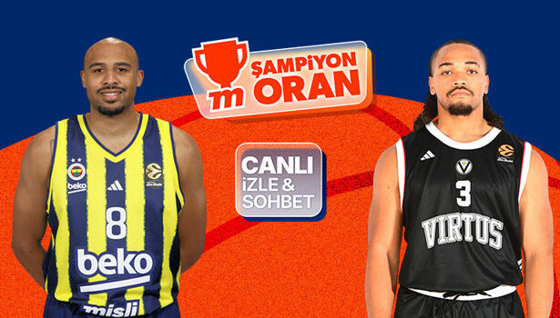 Fenerbahçe, EuroLeague'de Virtus Bologna'yı konuk ediyor! Maçın heyecanı canlı yayın, canlı sohbet ve Şampiyon Oranlar ile Misli'de