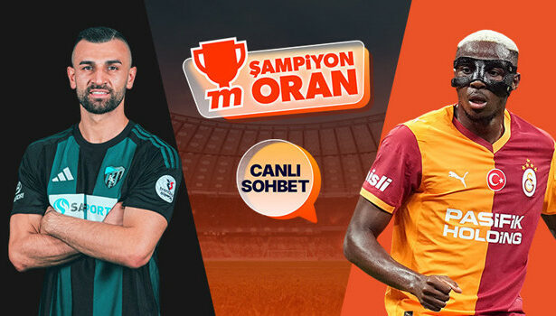 Galatasaray, Süper Lig'de Kocaelispor'a konuk olacak! Maçın heyecanı canlı sohbet ve Şampiyon Oranlar ile Misli'de
