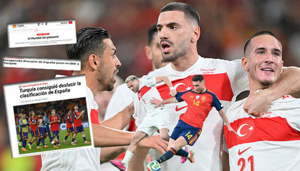 İspanya’da, Türkiye maçı sonrası gazete manşetleri çıldırdı: Partimizi mahvettiler, hayallerimizi yıktılar!