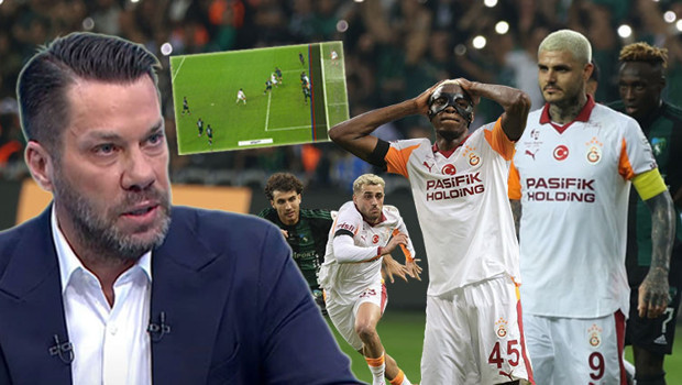 Kocaelispor-Galatasaray maçının hakem yönetimini Fırat Aydınus değerlendirdi: 'Golün iptali doğru ama penaltıyı görmedi!'