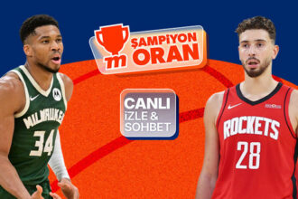 NBA’de Alperen’li Houston, Milwaukee’ye konuk oluyor! Maçın heyecanı canlı yayın, canlı sohbet ve Şampiyon Oranlar ile Misli'de