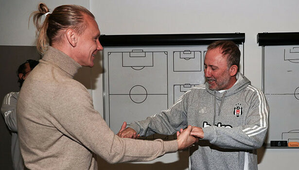 Sergen Yalçın'a idmanda Domagoj Vida sürprizi!