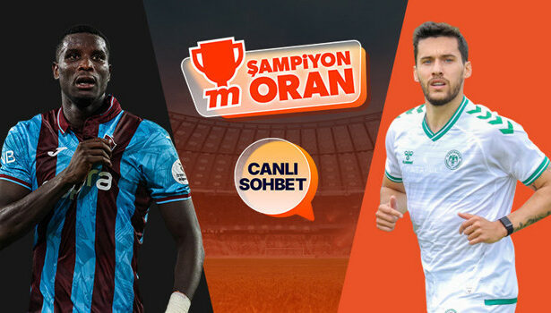 Trabzonspor, Konyaspor'u konuk ediyor! Maçın heyecanı canlı sohbet ve Şampiyon Oranlar ile Misli'de