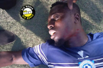 Yeşil sahalarda akılalmaz olay: Taraftar futbolcunun boğazını kesti, hakem maçı kaldığı yerden devam ettirdi!