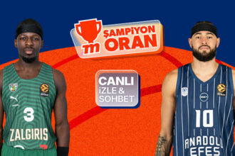 Anadolu Efes, EuroLeague'de Zalgiris karşısında! Maçın heyecanı canlı yayın, canlı sohbet ve Şampiyon Oranlar ile Misli'de