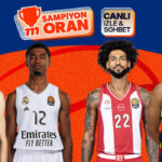 Fenerbahçe ve Anadolu Efes, EuroLeague sahnesinde! Maçların heyecanı canlı yayın, canlı sohbet ve Şampiyon Oranlar ile Misli'de