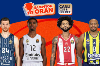 Fenerbahçe ve Anadolu Efes, EuroLeague sahnesinde! Maçların heyecanı canlı yayın, canlı sohbet ve Şampiyon Oranlar ile Misli'de