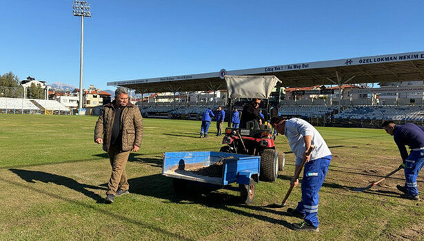 Fethiyespor'un stadında Galatasaray telaşı!