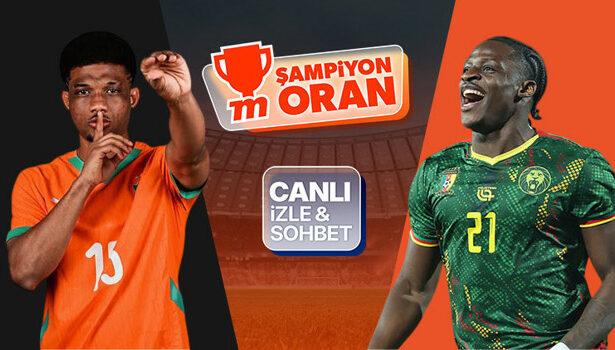 Fildişi Sahili ve Kamerun karşı karşıya! Maçın heyecanı canlı yayın, canlı sohbet ve Şampiyon Oranlar ile Misli'de