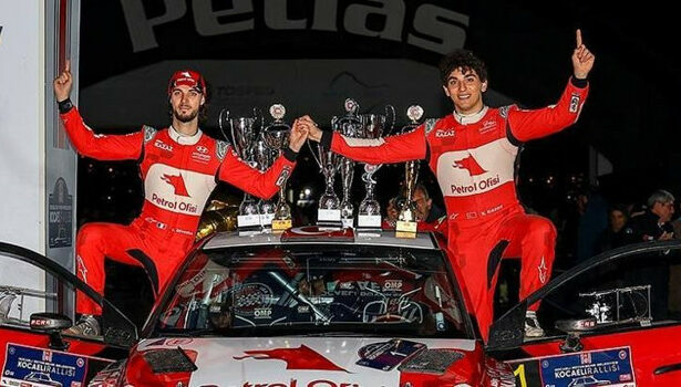 Kerem Kazaz, Türkiye Ralli Şampiyonası'nı zirvede tamamladı