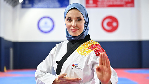 Milli tekvandocu Kübra Dağlı, 2026'da dünya şampiyonu olmayı hedefliyor