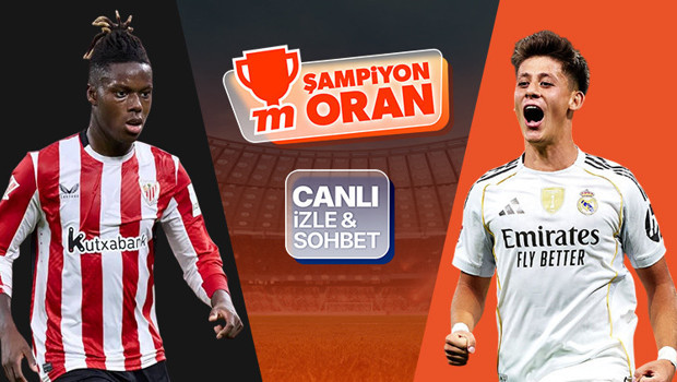 Real Madrid, Athletic Bilbao deplasmanında! Maçın heyecanı canlı yayın, canlı sohbet ve Şampiyon Oranlar ile Misli'de