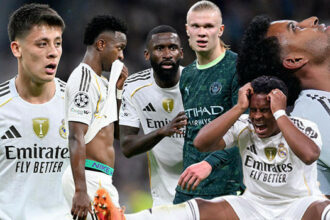 Şampiyonlar Ligi'nde tarihi gece! Arda Güler'in yedek başladığı maçta Real Madrid Manchester City'e yenildi, İspanyol manşetleri patladı: Kırmızı alarm!