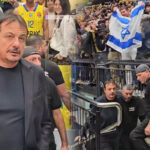 Ergin Ataman'a İsrail'de saygısızlık! Bayrak açıp, küfür ettiler