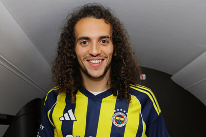 Fenerbahçe'nin yeni yıldızı Matteo Guendouzi, ayağının tozuyla süper derbide!