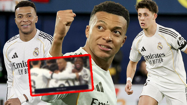 Villarreal-Real Madrid maçındaki panenka gerçeği ortaya çıktı: Mbappe'nin Diaz'a mesajı yakalandı! Arda Güler 11'de başladı