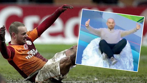 Sneijder'den Juve'ye 2013 göndermesi!