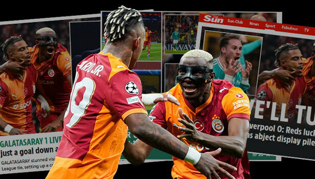 İngiltere, Galatasaray'ın Liverpool zaferini konuşuyor: Ağır yenilgiden kurtuldukları için şanslılar! Cehennemde acı son