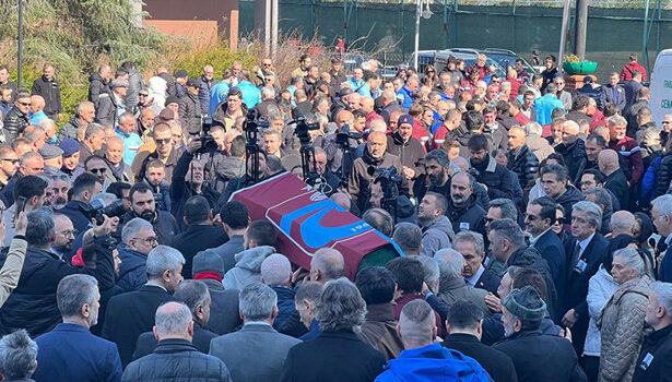 Trabzonspor'da, Orhan Kaynak için tören düzenlendi